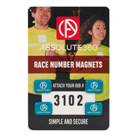 Race Number Magnets