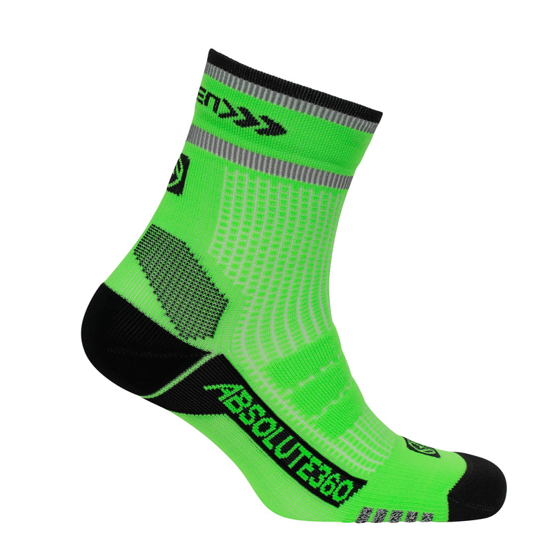 [BE SEEN] Performance Running Socks - Quarter