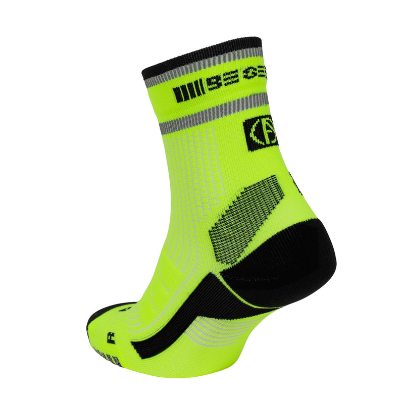 [BE SEEN] Performance Running Socks - Quarter